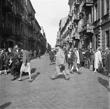 Krochmalna Street in 1941